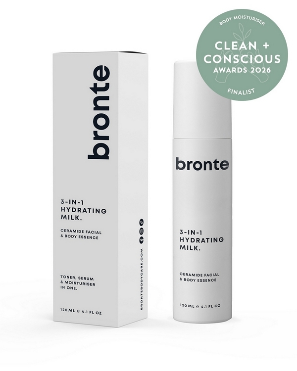 3-in-1 Hydrating Milk by Bronte Body Care – Finalist, Best Body Moisturiser, Clean + Conscious Awards 2026