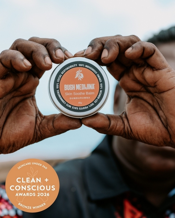 Skin Soothe Balm by Bush Medijina – Bronze, Best Skincare under $40, Clean + Conscious Awards 2026