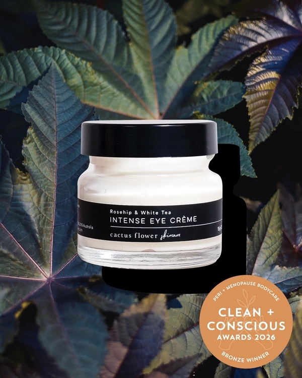 Intense Eye Creme by CACTUS SKINCARE – Bronze, Best Perimenopause + Menopause Care, Clean + Conscious Awards 2026