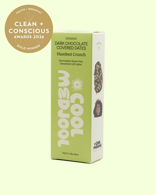 Cool Medjool Hazelnut Crunch by Cool Medjool – Gold, Best Snacks + Breakfast, Clean + Conscious Awards 2026