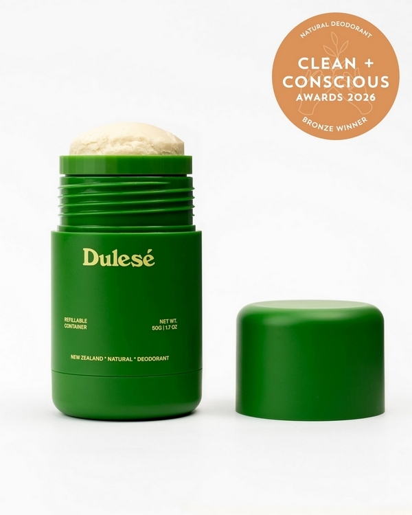 Natural Deodorant by Dulesé – Bronze, Best Natural Deodorant, Clean + Conscious Awards 2026