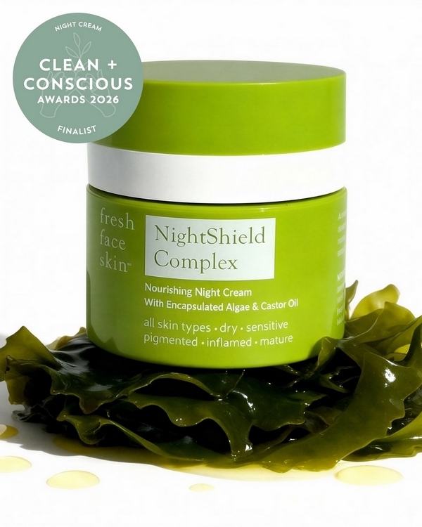 NightShield Complex by Fresh Face Skin – Finalist, Best Night Cream, Clean + Conscious Awards 2026