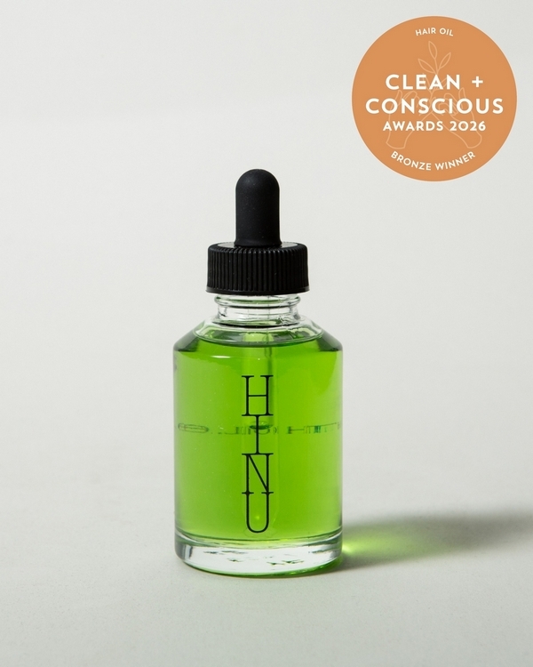 HINU Hair Growth Oil by HINU CO – Bronze, Best Natural Hair Oil, Clean + Conscious Awards 2026