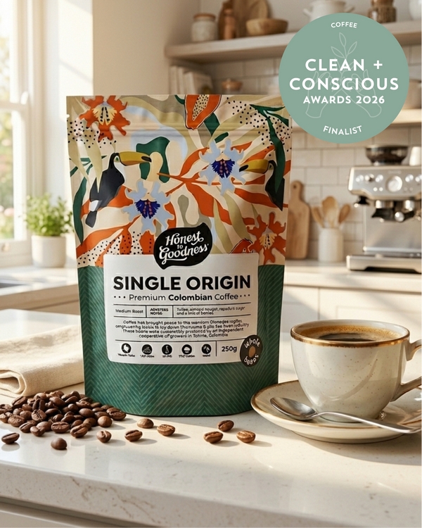 Single Origin Colombian Coffee Beans by Honest to Goodness – Finalist, Best Coffee, Clean + Conscious Awards 2026
