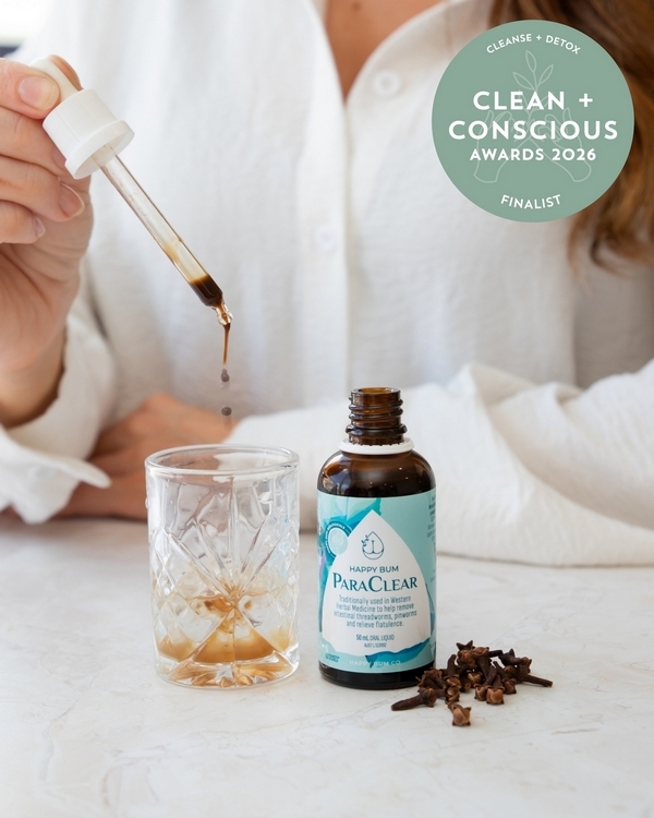 ParaClear by Happy Bum Co – Finalist, Best Cleanse + Detox, Clean + Conscious Awards 2026