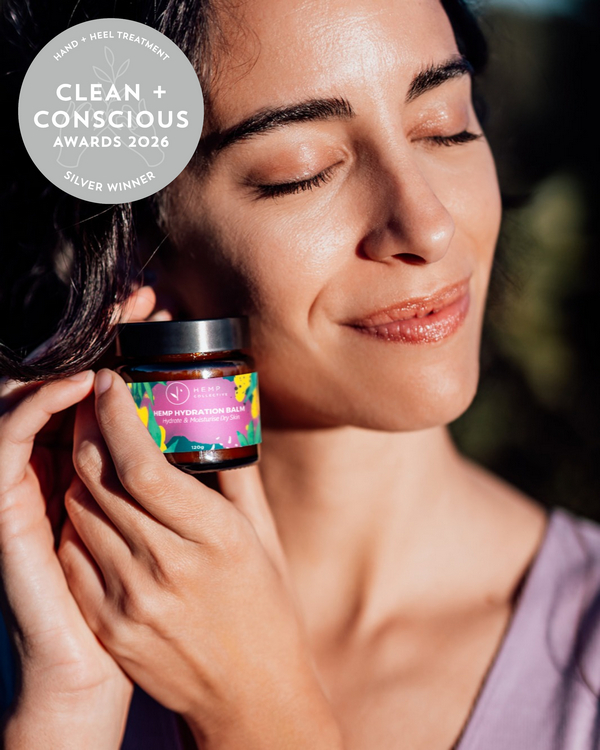 Hemp Hydration Balm by Hemp Collective – Silver, Best Hand + Heel Treatment, Clean + Conscious Awards 2026