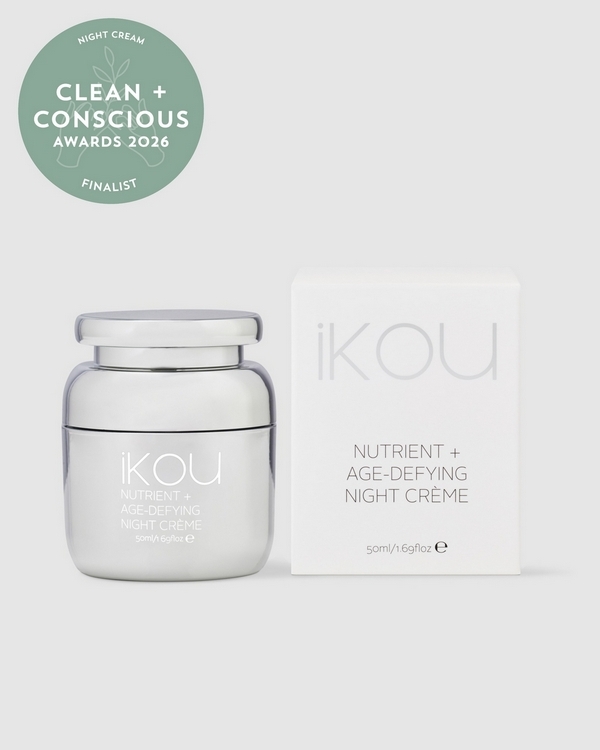 Nutrient+ Age-Defying Night Creme by IKOU – Finalist, Best Night Cream, Clean + Conscious Awards 2026