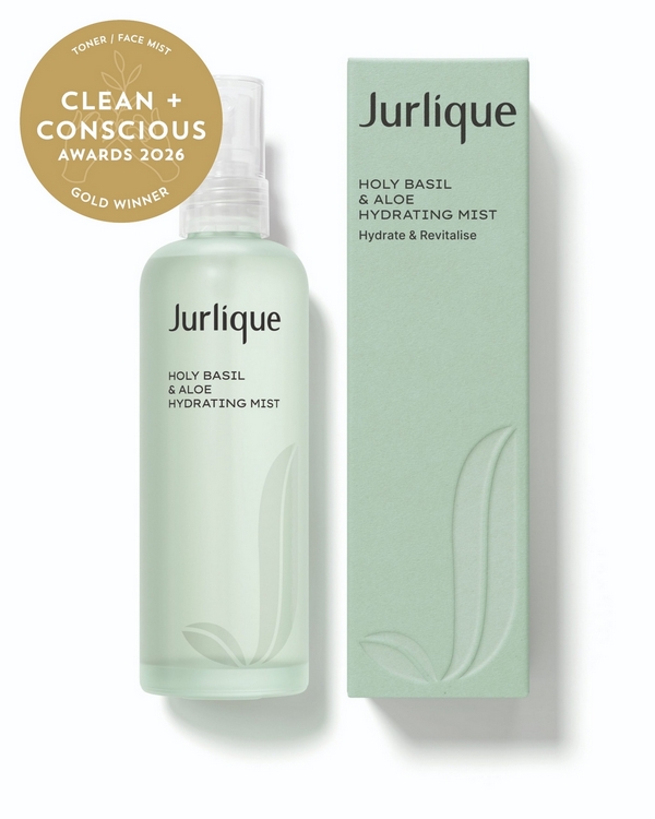 Holy Basil & Aloe Hydrating Mist by Jurlique International – Gold, Best Toner / Face Mist, Clean + Conscious Awards 2026