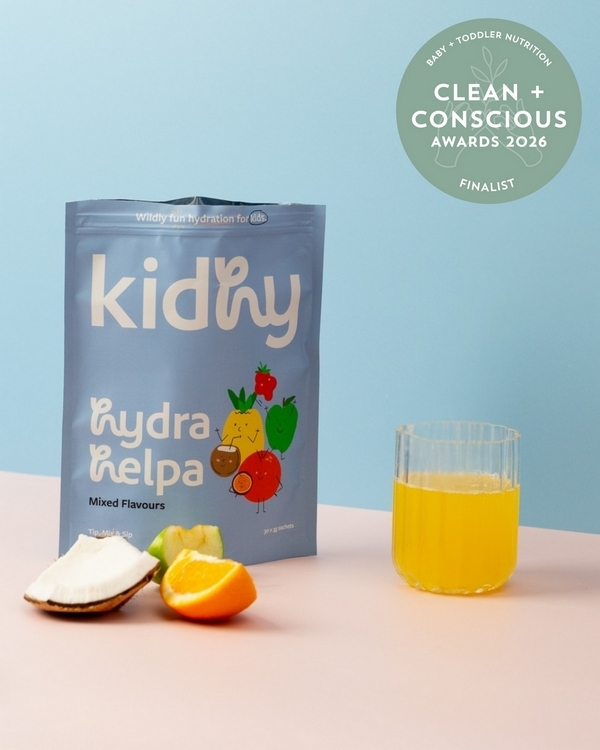 Hydra Helpa by Kidhy – Finalist, Best Baby + Toddler Nutrition, Clean + Conscious Awards 2026