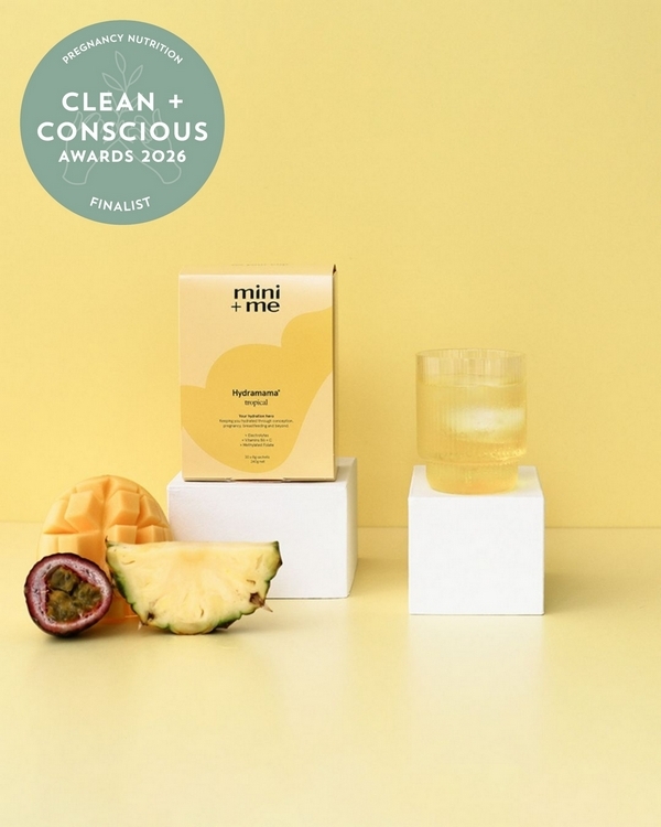 Hydramama by Mini + Me – Finalist, Best Pregnancy Nutrition, Clean + Conscious Awards 2026