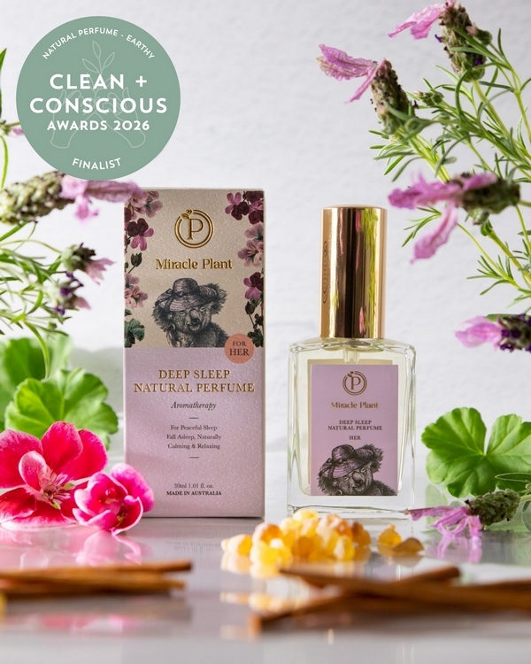 Deep Sleep Natural Perfume, For Her by Miracle Plant – Finalist, Best Natural Perfume – Earthy, Clean + Conscious Awards 2026