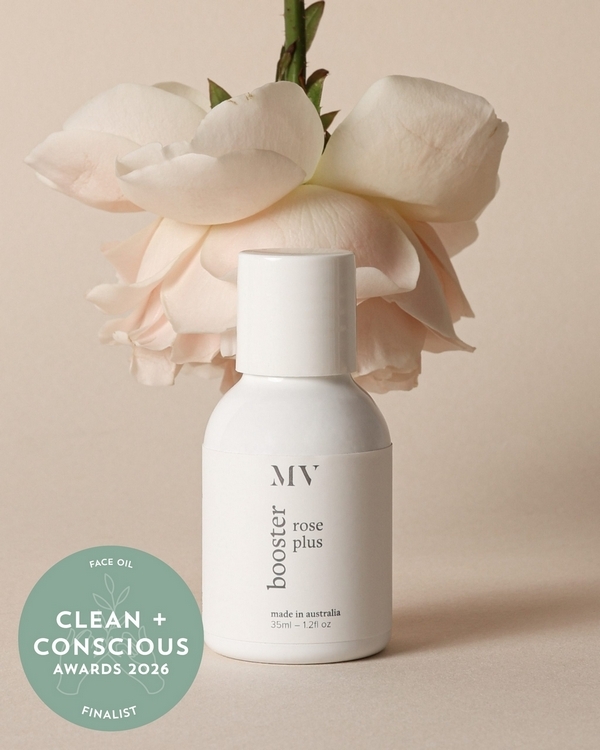Rose Plus Booster by MV Skintherapy – Finalist, Best Face Oil, Clean + Conscious Awards 2026