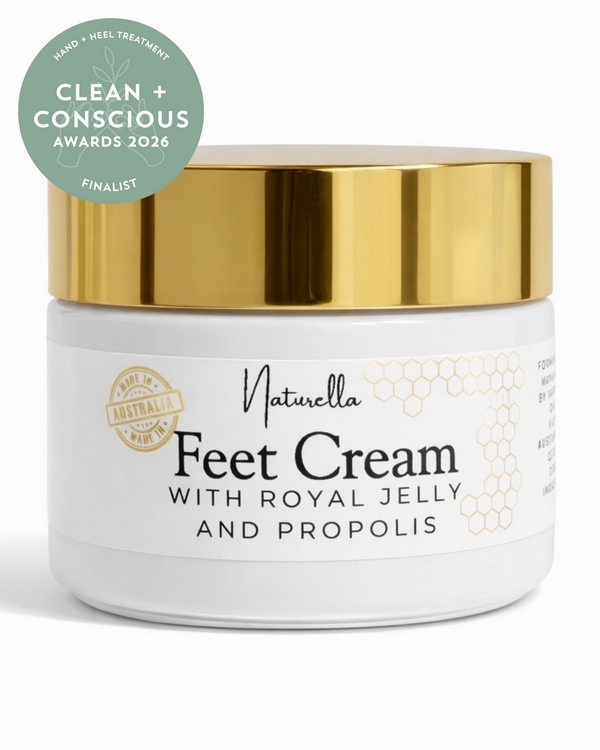 Feet Cream with Royal Jelly and Propolis by Naturella – Finalist, Best Hand + Heel Treatment, Clean + Conscious Awards 2026