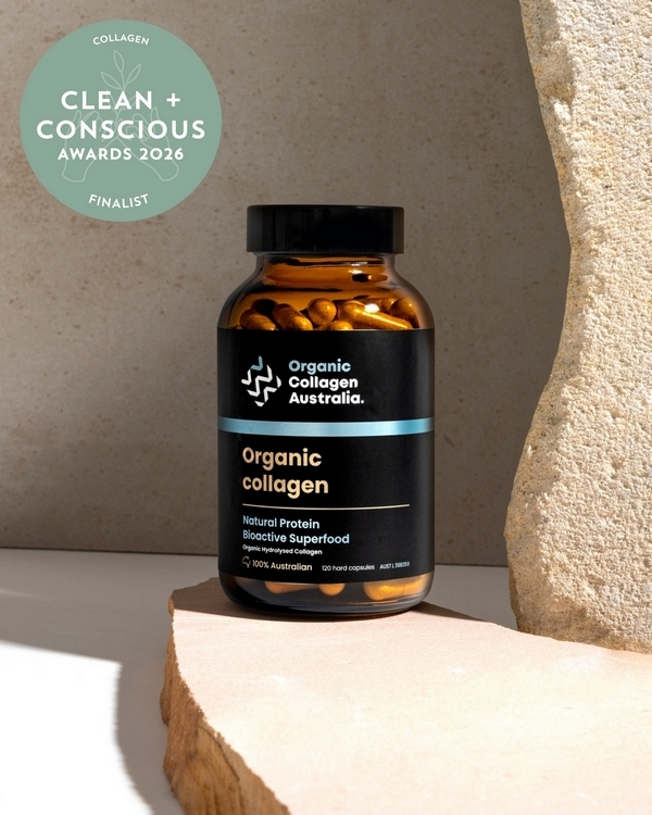 Organic Collagen by Organic Collagen Australia – Finalist, Best Collagen Product, Clean + Conscious Awards 2026