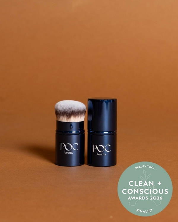 Kabuki Brush by POC Beauty – Finalist, Best Beauty Tool, Clean + Conscious Awards 2026