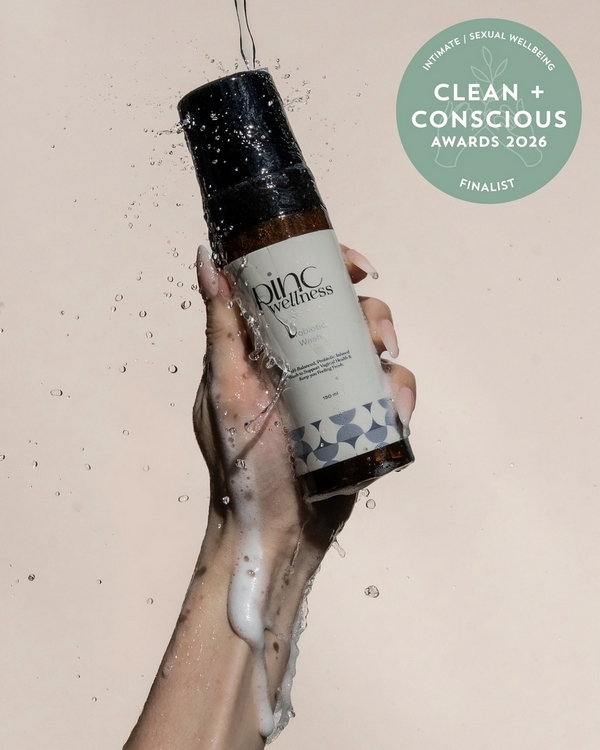 Probiotic Intimate Wash by Pinc Wellness – Finalist, Best Intimate/ Sexual Wellbeing, Clean + Conscious Awards 2026