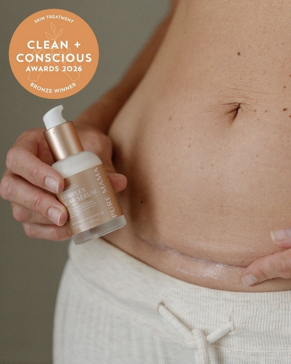 Complex Scar Serum by Pure Mama Skincare – Bronze, Best Skin Treatment, Clean + Conscious Awards 2026