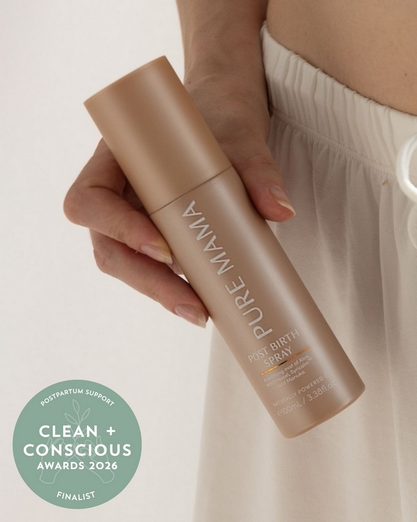 Post Birth Spray by Pure Mama Skincare – Finalist, Best Postpartum Support, Clean + Conscious Awards 2026