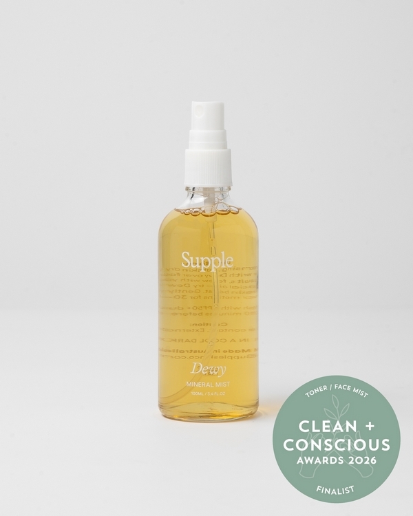 Dewy Mineral Mist by SUPPLE – Finalist, Best Toner / Face Mist, Clean + Conscious Awards 2026