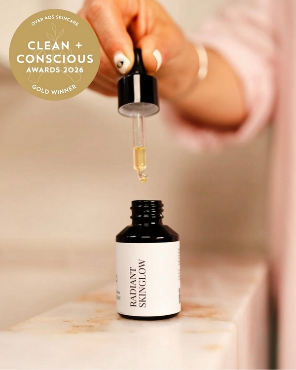 Radiant SkinGlow by SkinGlow Alchemy – Gold, Best Over 40s Skincare, Clean + Conscious Awards 2026