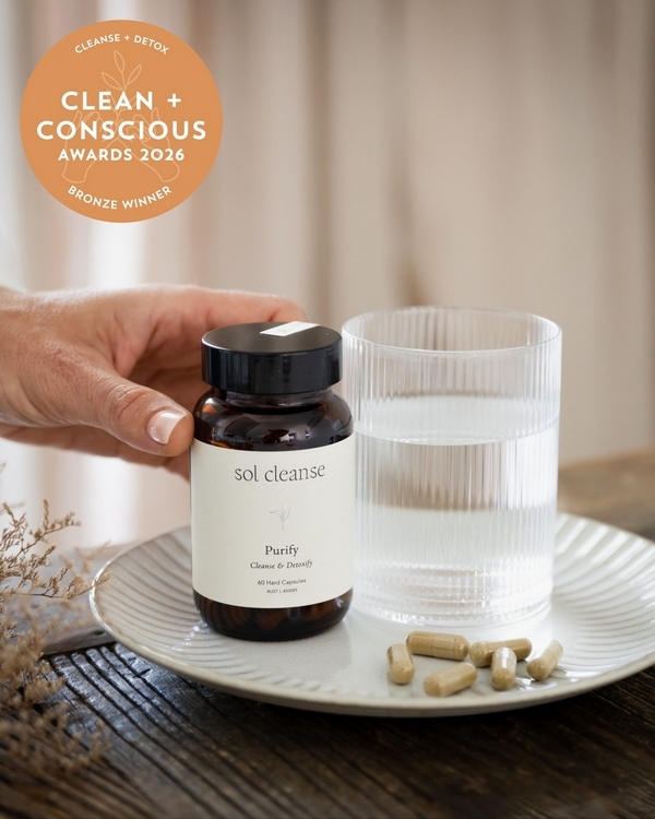 Purify by Sol Cleanse – Bronze, Best Cleanse + Detox, Clean + Conscious Awards 2026
