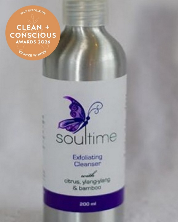 Citrus, Bamboo And Ylang-ylang Exfoliating Cleanser by Soultime Skin Care – Bronze, Best Face Exfoliator, Clean + Conscious Awards 2026