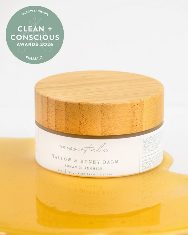 Tallow & Honey Roman Chamomile Balm by The Essential Co. – Finalist, Best Tallow Skincare, Clean + Conscious Awards 2026