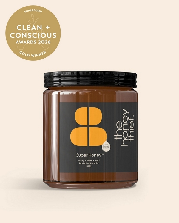 5uper Honey by The Honey Thief – Gold, Best Superfood, Clean + Conscious Awards 2026