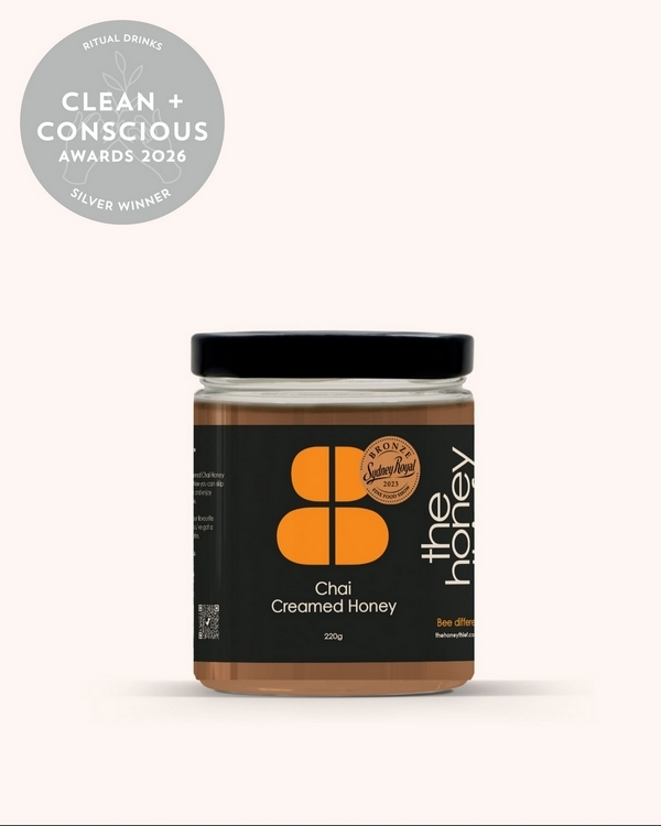 Chai Creamed Honey by The Honey Thief – Silver, Best Ritual Drinks, Clean + Conscious Awards 2026