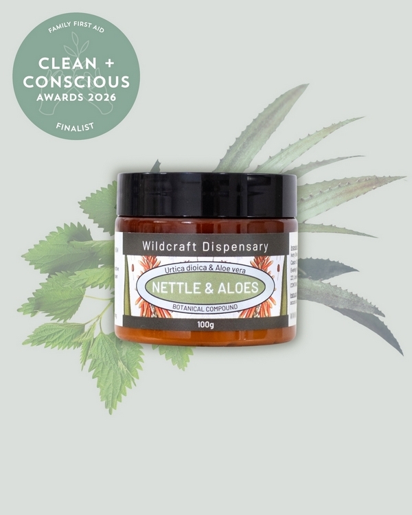Nettle And Aloes Herbal Ointment by Wildcraft Dispensary – Finalist, Best Family First Aid Product, Clean + Conscious Awards 2026