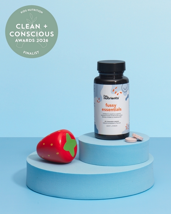 Fussy Essentials by im nutrients – Finalist, Best Kids Nutrition, Clean + Conscious Awards 2026
