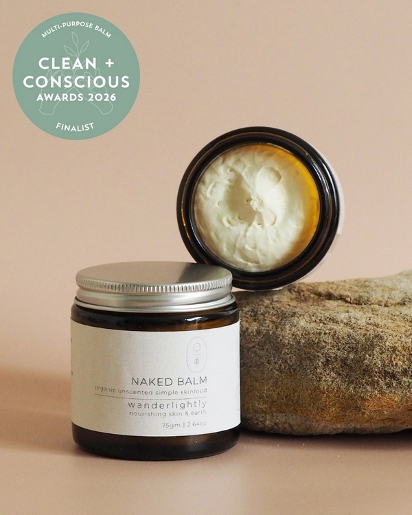 Naked Balm by wanderlightly – Finalist, Best Multi-Purpose Balm, Clean + Conscious Awards 2026