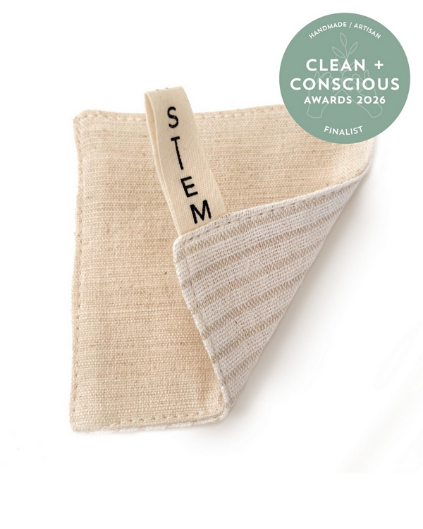 Lotus Silk Exfoliator & Cleansing Cloth by Acala Stem – Best Handmade / Artisan Product, Clean + Conscious Awards 2026