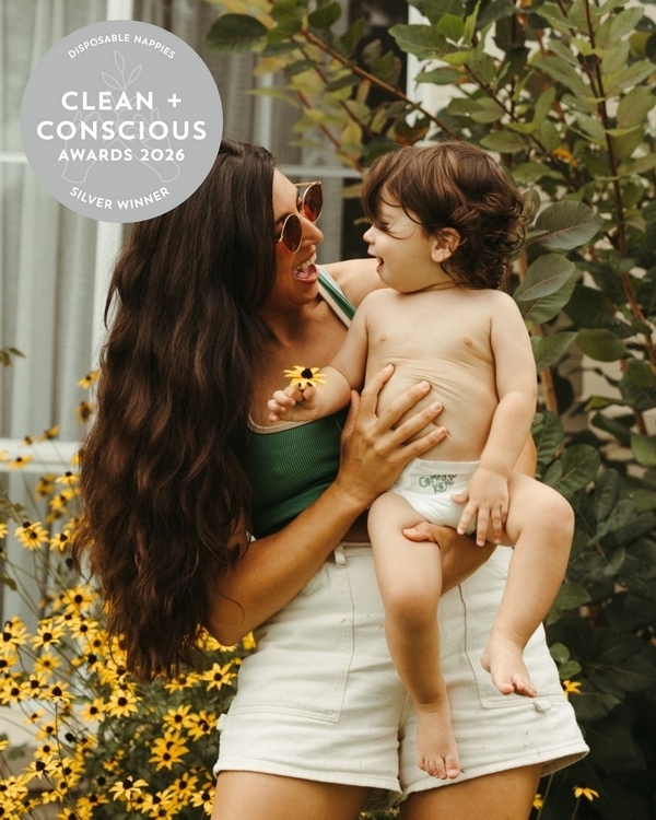 Eco Nappies by Comfy Koalas – Silver, Best Disposable Nappies, Clean + Conscious Awards 2026
