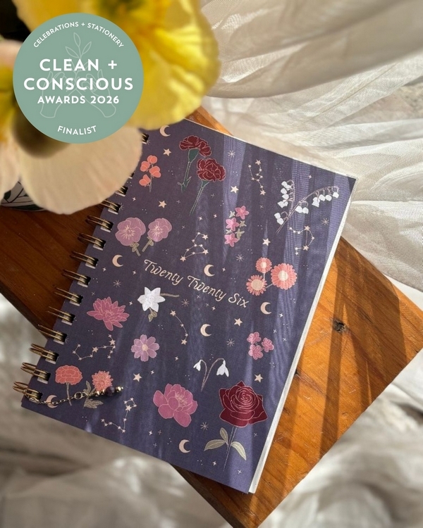 Wellness Diary by Conscious Mae – Best Celebrations & Stationery, Clean + Conscious Awards 2026