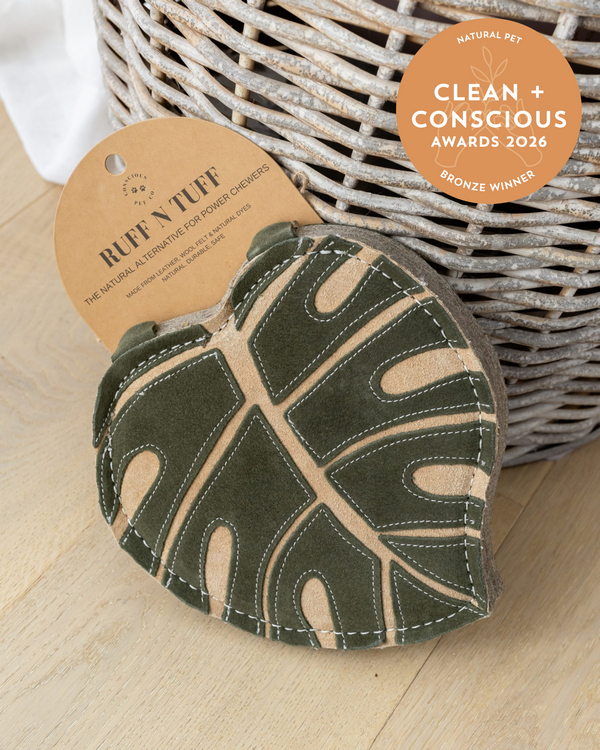 Ruff N Tuff’ Chew Toy by Conscious Pet Co. – Best Natural Pet, Clean + Conscious Awards 2026