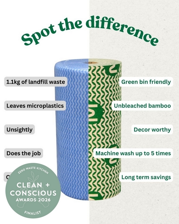 ECO Keeps by ECO Wipes – Best Zero Waste Kitchen, Clean + Conscious Awards 2026