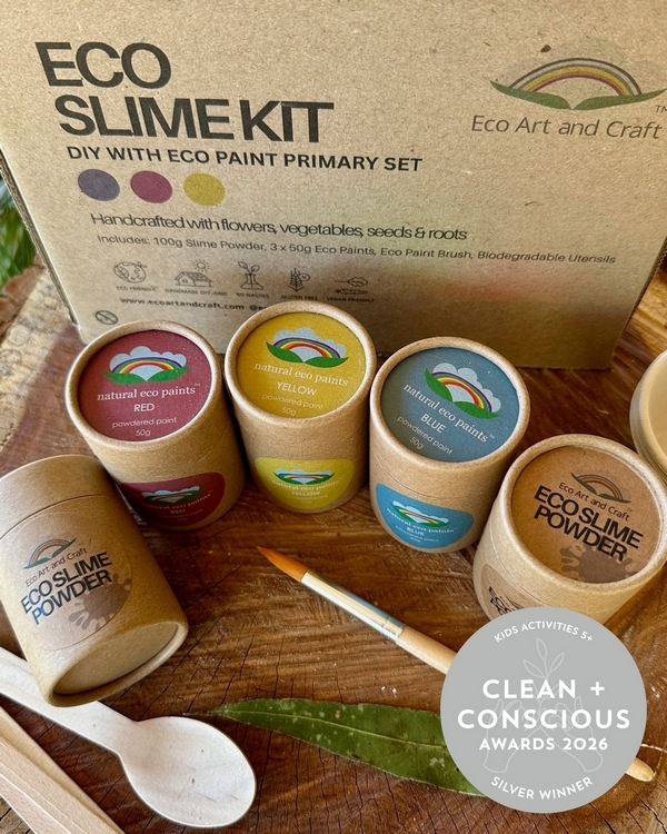 Eco Art & Craft Slime Kit by Eco Art and Craft – Finalist, Best Kids Activities 5+, Clean + Conscious Awards 2026