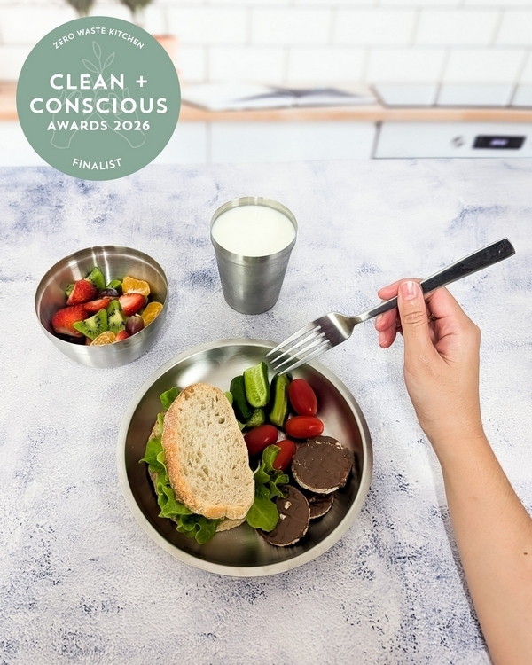 The Conscious Mealtime Set by Ecococoon – Best Zero Waste Kitchen, Clean + Conscious Awards 2026