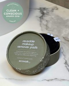 Reusable Makeup Remover Pads by Ecovask – Best Zero Waste Beauty, Clean + Conscious Awards 2026