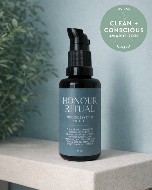 Nervous System Ritual Oil by Honour Ritual – Finalist, Best Self Care, Clean + Conscious Awards 2026