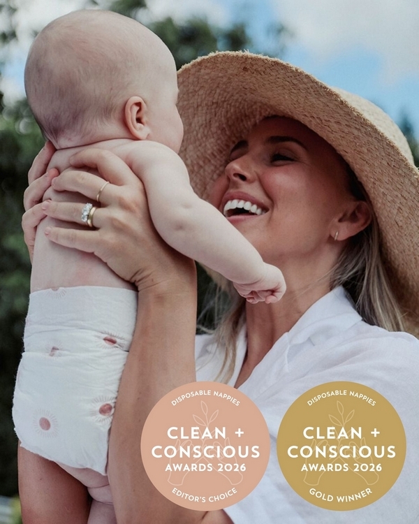 Skin-Loving, Forest-Friendly, Danish-Made Nappies by Joonya – Gold + Editor's Choice, Best Disposable Nappies, Clean + Conscious Awards 2026