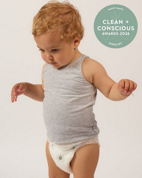 Allergy Certified, Forest-Friendly, Danish Made Pull-Ups by Joonya – Finalist, Best Nappy Pants, Clean + Conscious Awards 2026