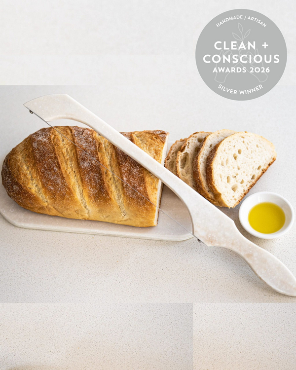 Solid Surface Board and Saw Combo by Little Bread Winner – Best Handmade / Artisan Product, Clean + Conscious Awards 2026
