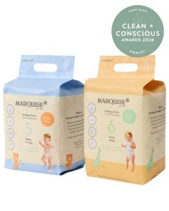 Hypoallergenic Nappy Pants by Marquise – Finalist, Best Nappy Pants, Clean + Conscious Awards 2026