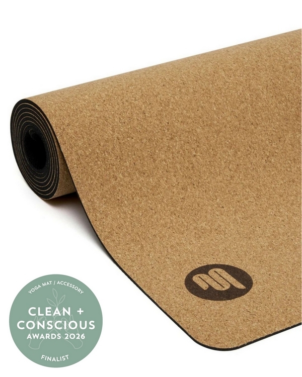Luxe Eco Cork Yoga Mat by MoveActive – Finalist, Best Sustainable Yoga Mat / Accessory, Clean + Conscious Awards 2026