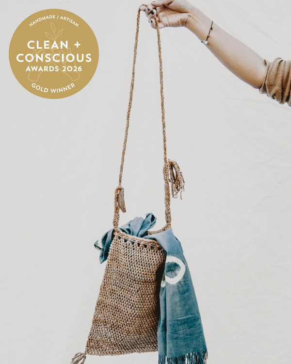 Koja Bag in Naturel by RUPAHAUS – Best Handmade / Artisan Product, Clean + Conscious Awards 2026