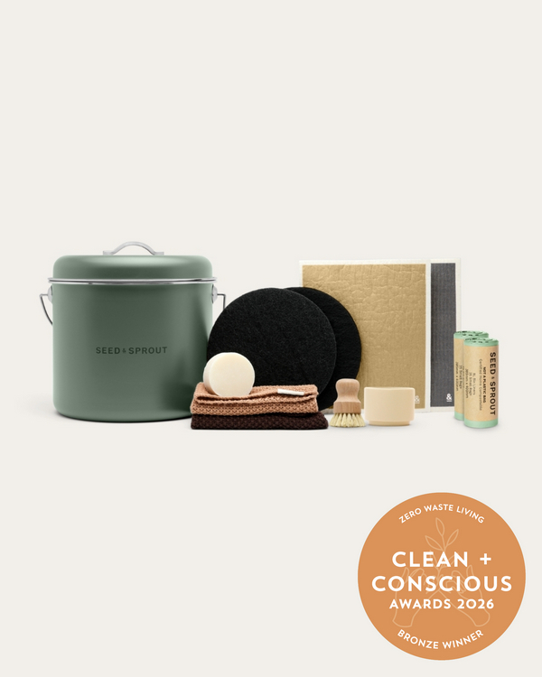 Compost & Clean Bundle by Seed & Sprout – Best Zero Waste Living, Clean + Conscious Awards 2026