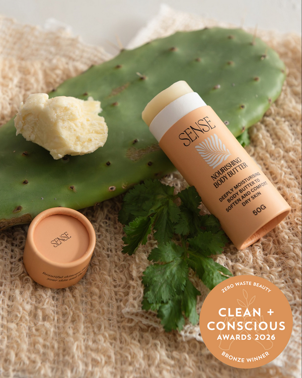 Nourishing Body Butter by Sense products – Best Zero Waste Beauty, Clean + Conscious Awards 2026