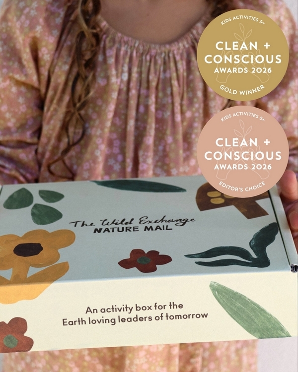 Nature Mail by The Wild Exchange – Gold + Editor's Choice, Best Kids Activities 5+, Clean + Conscious Awards 2026